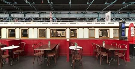  餐饮设计|英国国家铁路博物馆主题餐厅